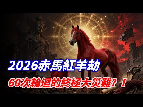 2026赤馬紅羊劫真的要來了！歷史上發生過60次的大災難，明年將是這場輪迴的終極爆發？！ #預言 #災難 #2026 #赤馬紅羊