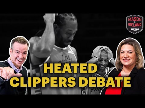 John Ireland and Ramona Shelburne were on two VERY different sides of the Clippers’ debate. 👀🔥