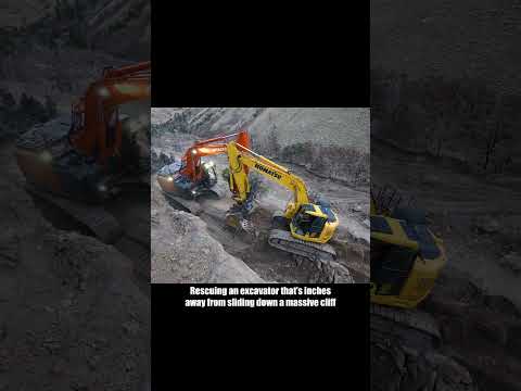 We were lucky to save this excavator