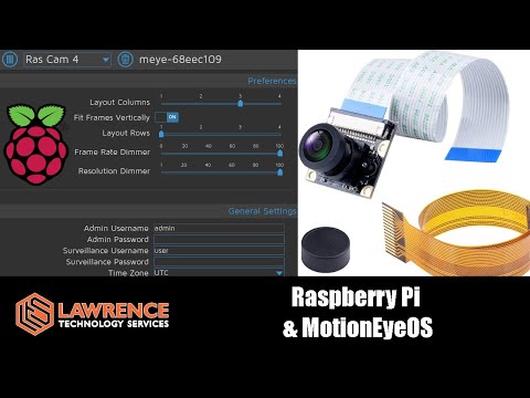 Raspberry Pi Motion Detection Surveillance Camera System Using MotionEyeOS