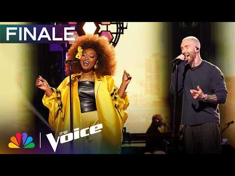 Alexia Jayy and Adam Levine Bring Playful Energy to "Sunday Morning" | The Voice Finale | NBC