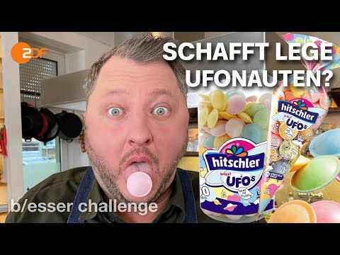 Ulkige Ufonauten: Sebastian muss bunte Brause Kapseln selber machen | b/esser challenge