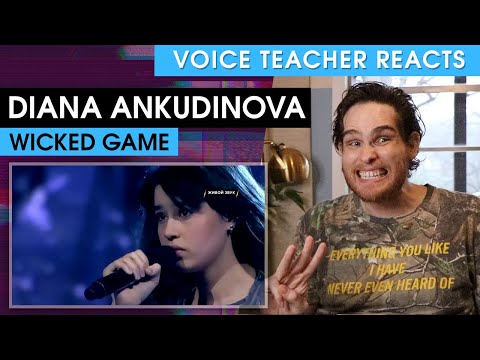 Voice Teacher Reacts to Diana Ankudinova - Wicked Game