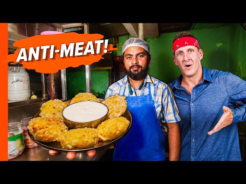 Surviving Without Meat in India's Biggest City!!