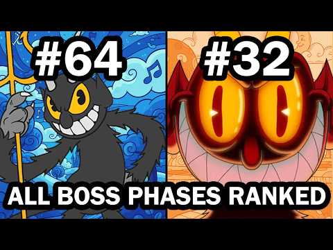 Every Boss Phase In Cuphead Ranked Easiest To Hardest