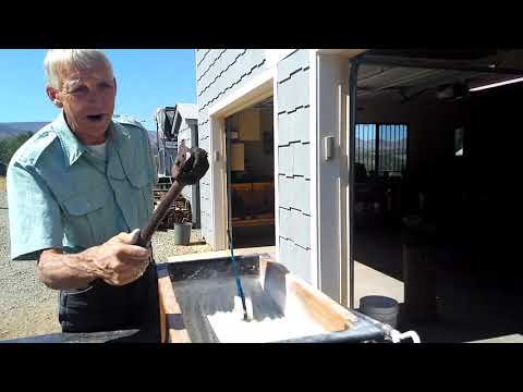 PETRO BOND MAKING PETRO BOND AT HOME OIL SAND FOR CASTING METALS PART#1