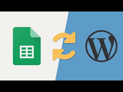Import Google Sheets To WordPress [Auto Sync]