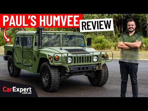 Humvee review - driving the road legal HMMWV military truck!