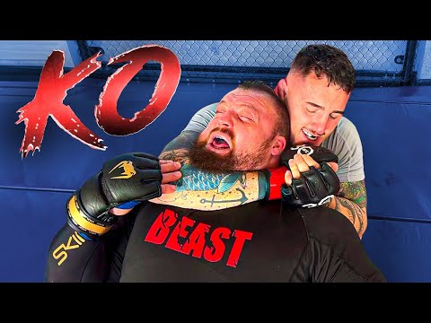 Fighting Eddie Hall | "The Beast" | Tom Aspinall Vlogs