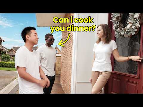 Asking Millionaires to Cook for Them in Their House!