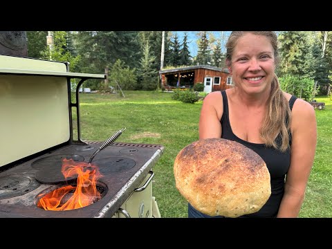 First Fire in Two DECADES - Restored for the Off-Grid Homestead