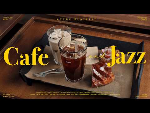 Playlist | Mood UP Tension UP with summer cafe jazz ☕💕 | Cool and refreshing work cafe music ✍️