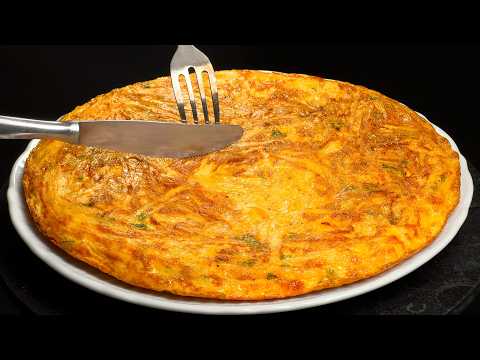 Nur Kartoffeln und Eier! Einfaches Kartoffelgericht in nur 5 Minuten! Jeden Tag verzehrfertig!