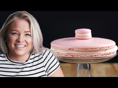 Making A Giant Macaron: Behind Tasty
