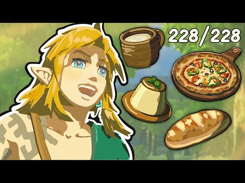I Cooked Every Single Recipe In TEARS OF THE KINGDOM And Made A Tier List!