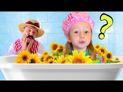 Nastya y papá juegan a jugar al hotel. Nueva y divertida historia sobre Nastya