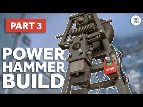 Building a DIY POWER HAMMER | Part 3 | WITH PLANS