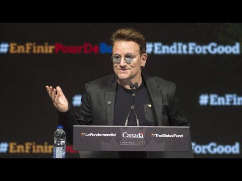 Bono: 'The world needs more Canadas'