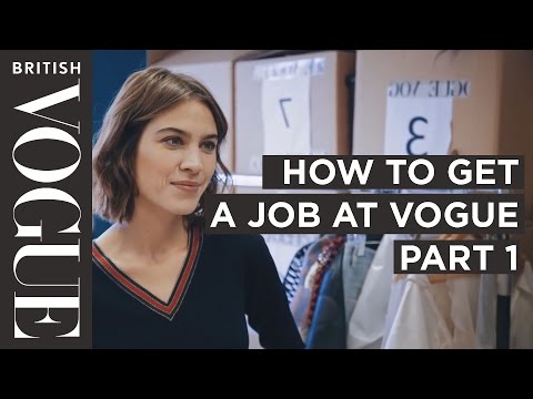How to get into Fashion Journalism with Alexa Chung | Future of Fashion | British Vogue