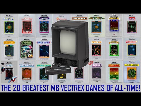 The 20 Greatest MB Vectrex Games of All-Time