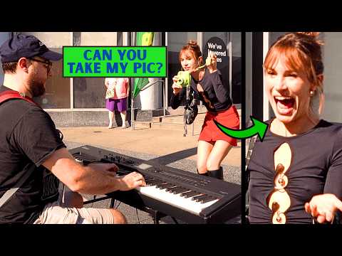 She LAUGHED at the “Tourist”…Then THIS Happened 😳🎹