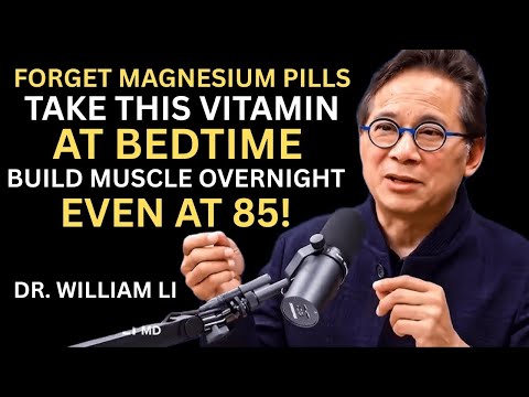 Wake Up Stronger! 2 Vitamins That Build Muscle While You Sleep | Dr. William Li