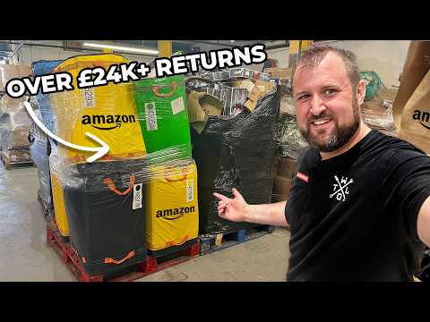 I Bought 8 Amazon Return Totes on a Pallet for £850 to Find Tools!
