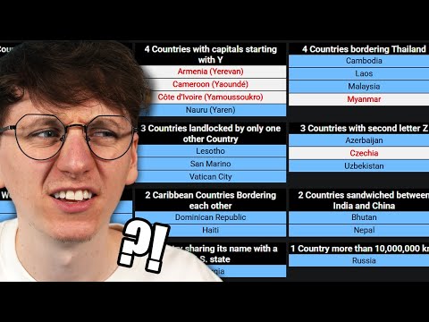 I Tried The Hardest Country Quizzes EVER