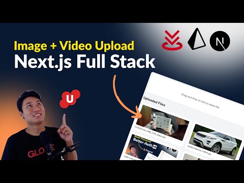 Next.js + UploadThing: Drag & Drop Image/Video Upload