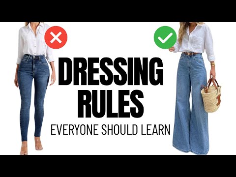 Dressing Rules EVERY Woman Should Learn Once and For All