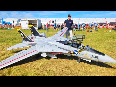 EPIC XXXL F-14 TOMCAT SKYMASTER RC TURBINE JET FLIGHT SHOW