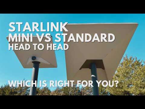 Half the Size, Half the Speed? Starlink Mini vs Standard Performance