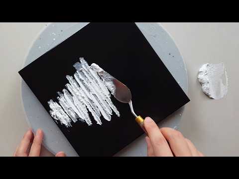 (1119) Elegant Gold | Wind Painting | Just Acrylic Paint and Water | Designer Gemma77