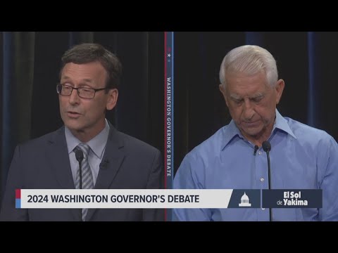 Watch: Washington Governor's Debate: Tuesday, September 10, 2024
