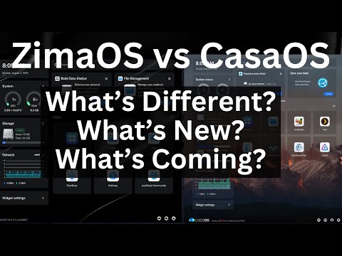ZimaOS VS CasaOS What's the Difference? What is New? What is to Come?