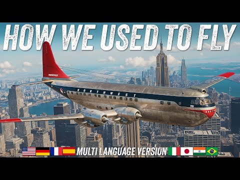 How We Flew: Multi Language 4K Edition |  Air Travel in 1956 | Shell Historical Film Archive