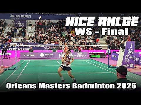 [1080p60fps] An Se Young vs Chen Yu Fei | Orleans Masters Badminton 2025