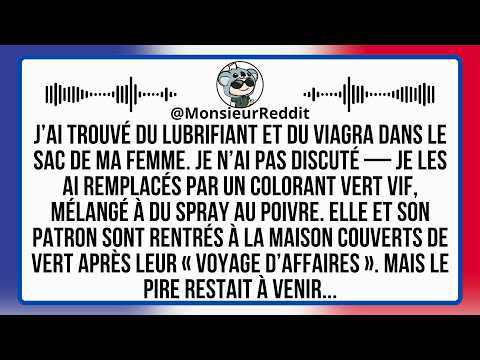 J'ai Trouvé des Préservatifs dans le Sac de ma Femme — J'y ai Mis du Spray au Poivre