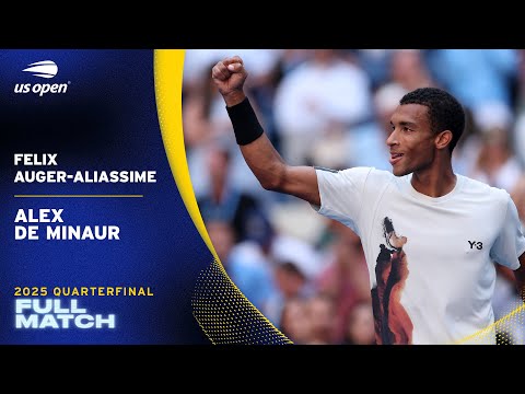 Felix Auger Aliassime vs. Alex de Minaur Full Match | 2025 US Open Quarterfinal