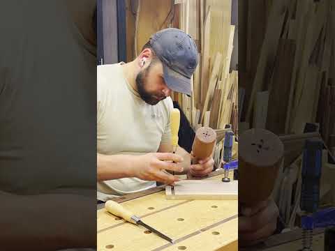 Satisfying Mortise & Tenon Whiskey Cabinet