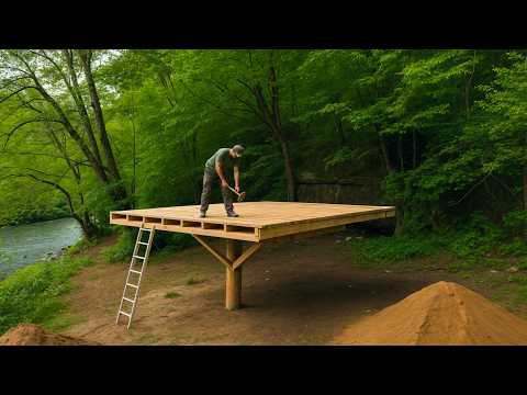 Built a House on a Pillar with a Rotating Mechanism in 73 DAYS