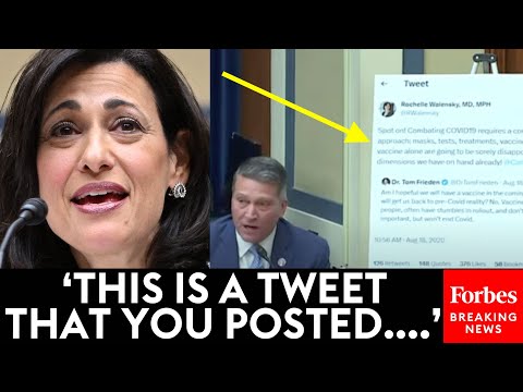 Ronny Jackson Confronts CDC Director Rochelle Walensky With Her Own Tweet On Vaccines