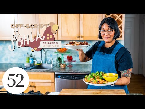 How to Make Crispy Chicken Wings with Sticky Sauce | Off-Script with Sohla