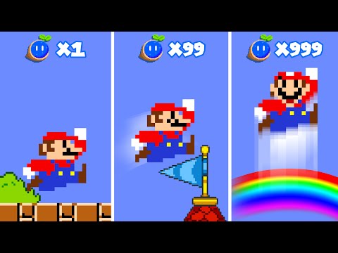 Mario Wonder but Every Seed Makes Mario JUMP HIGHER! | ADN GAME