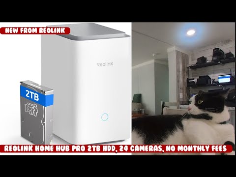REOLINK Home Hub Pro Centralized Control up to 24 Cameras, up to 16TB HDD Storage no fees
