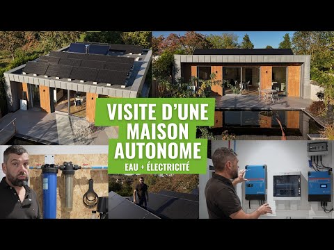 Visit to a house that is self-sufficient in water and electricity