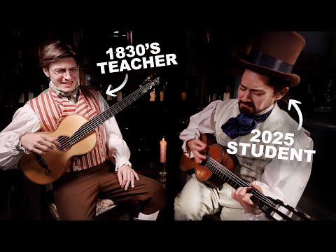 What a guitar lesson was like 200 YEARS AGO