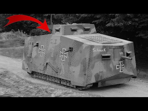 Le monstre d’acier allemand aux mitrailleuses multiples qui a défié les Mark britanniques