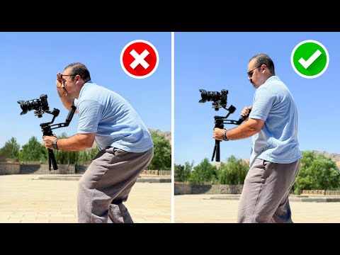 تکنیک های فیلمبرداری حرفه ای با گیمبال | صفر تا صد کار با گیمبال