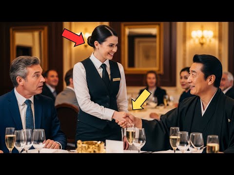 Le milliardaire panique sans traducteur — puis la serveuse conclut un accord d’un million de dollars